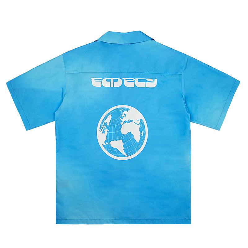 Empty Reference Logo Planet Cuban Shirt
