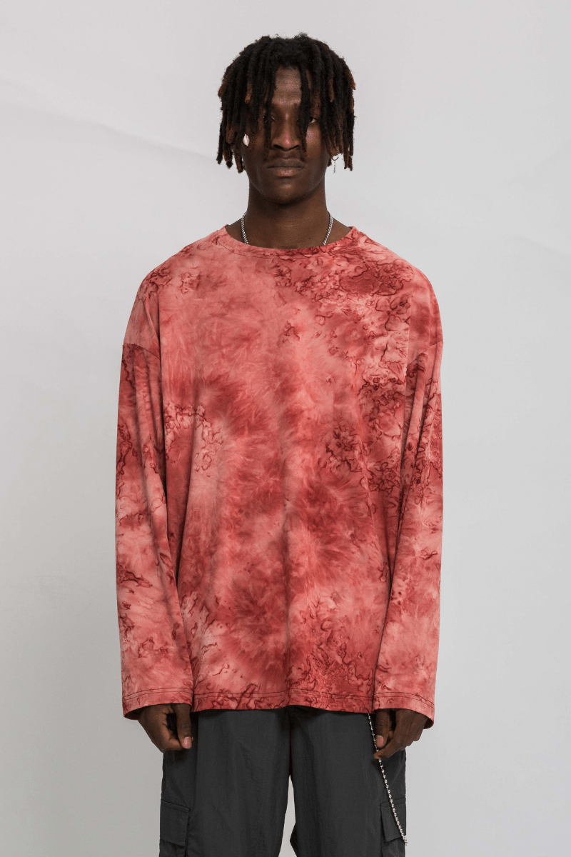 CZ Pink Bleached L/S Tee