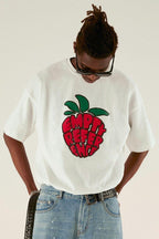 Empty Reference Strawberry Foam Logo Tee