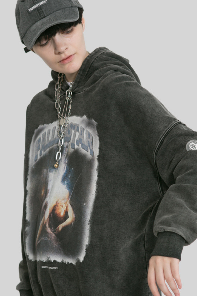 Observer Lab Fallen Star Washed Hoodie