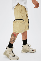 CZ Beige Full Pockets Cargo Shorts