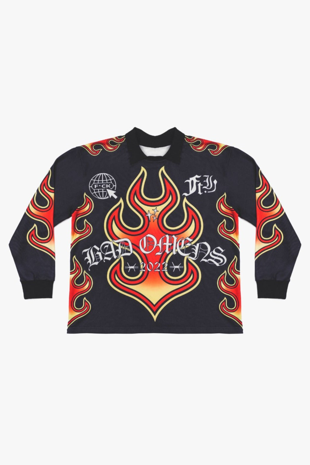 Flames Football L/S Jersey