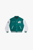 Tear Apart Embroidered Varsity Jacket