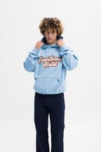 Retro Logo Embroidered Hoodie