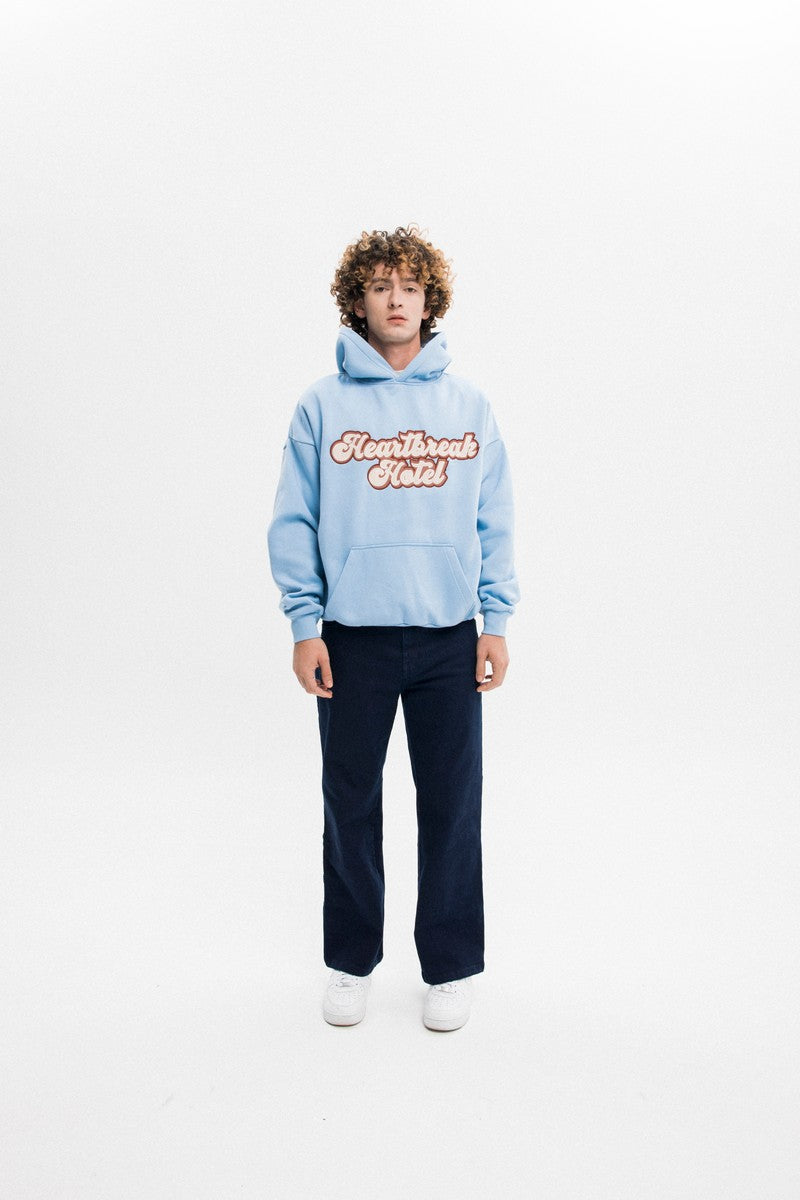 Retro Logo Embroidered Hoodie