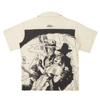 Empty Reference Killer Print Retro Cuban Shirt
