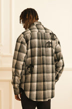 Empty Reference Plaid Woolen L/S Shirt