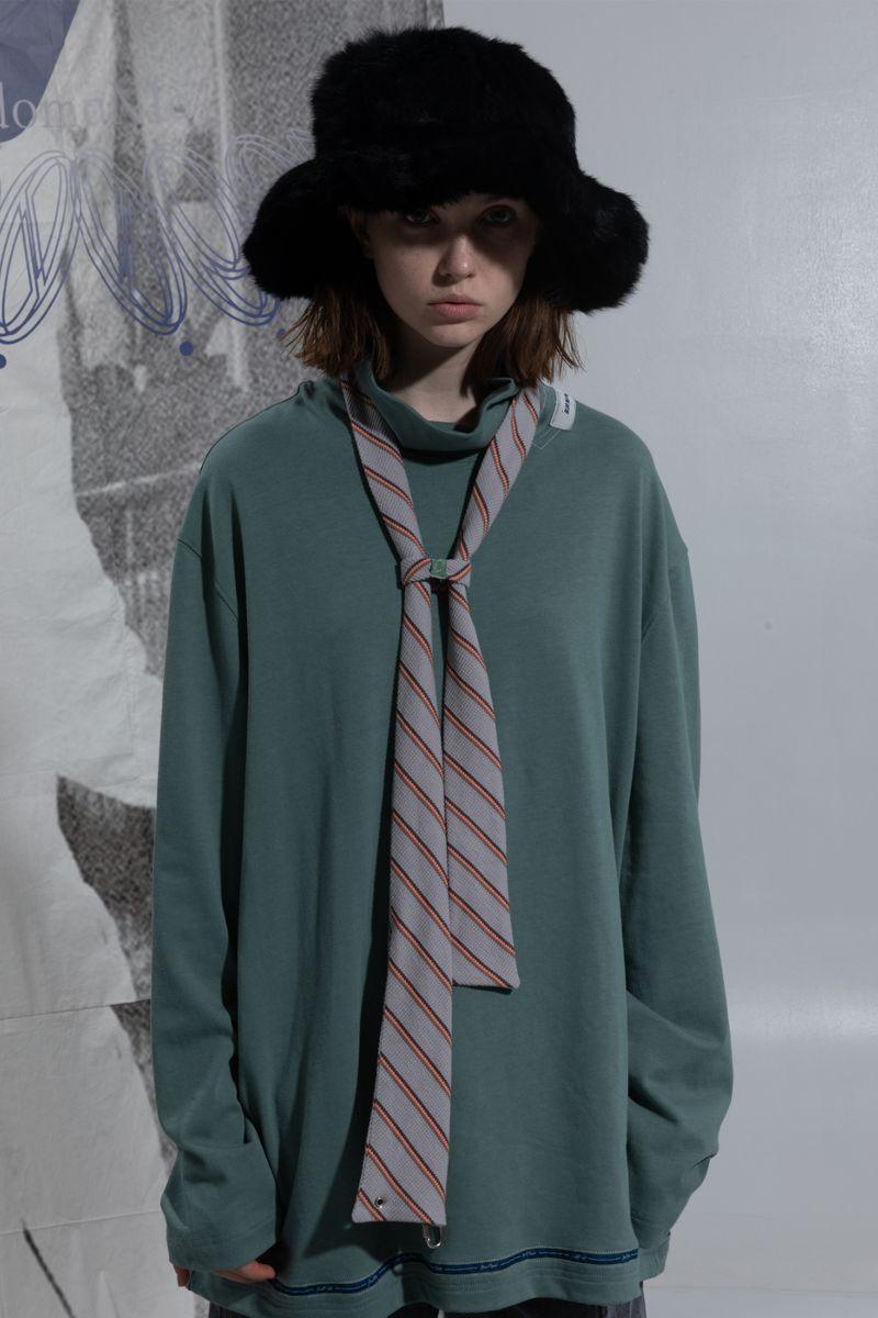 BNP High Collar Logo L/S Tee - UK Only