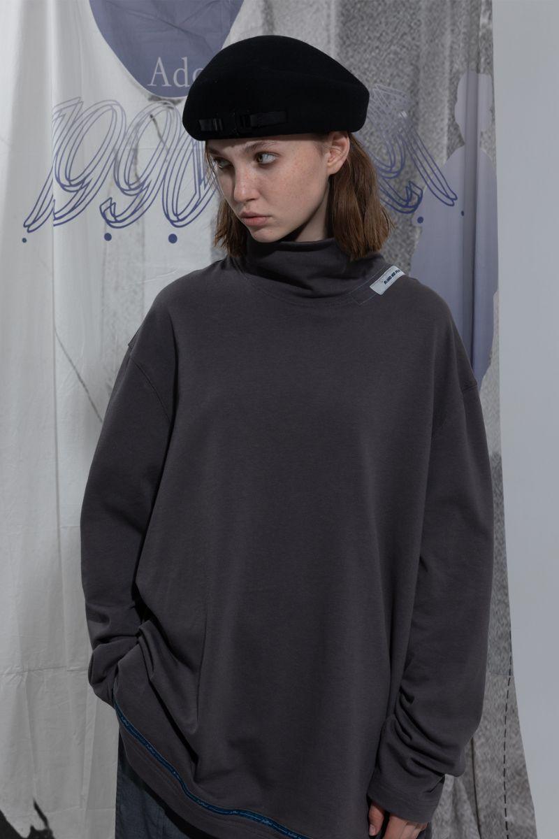 BNP High Collar Logo L/S Tee - UK Only