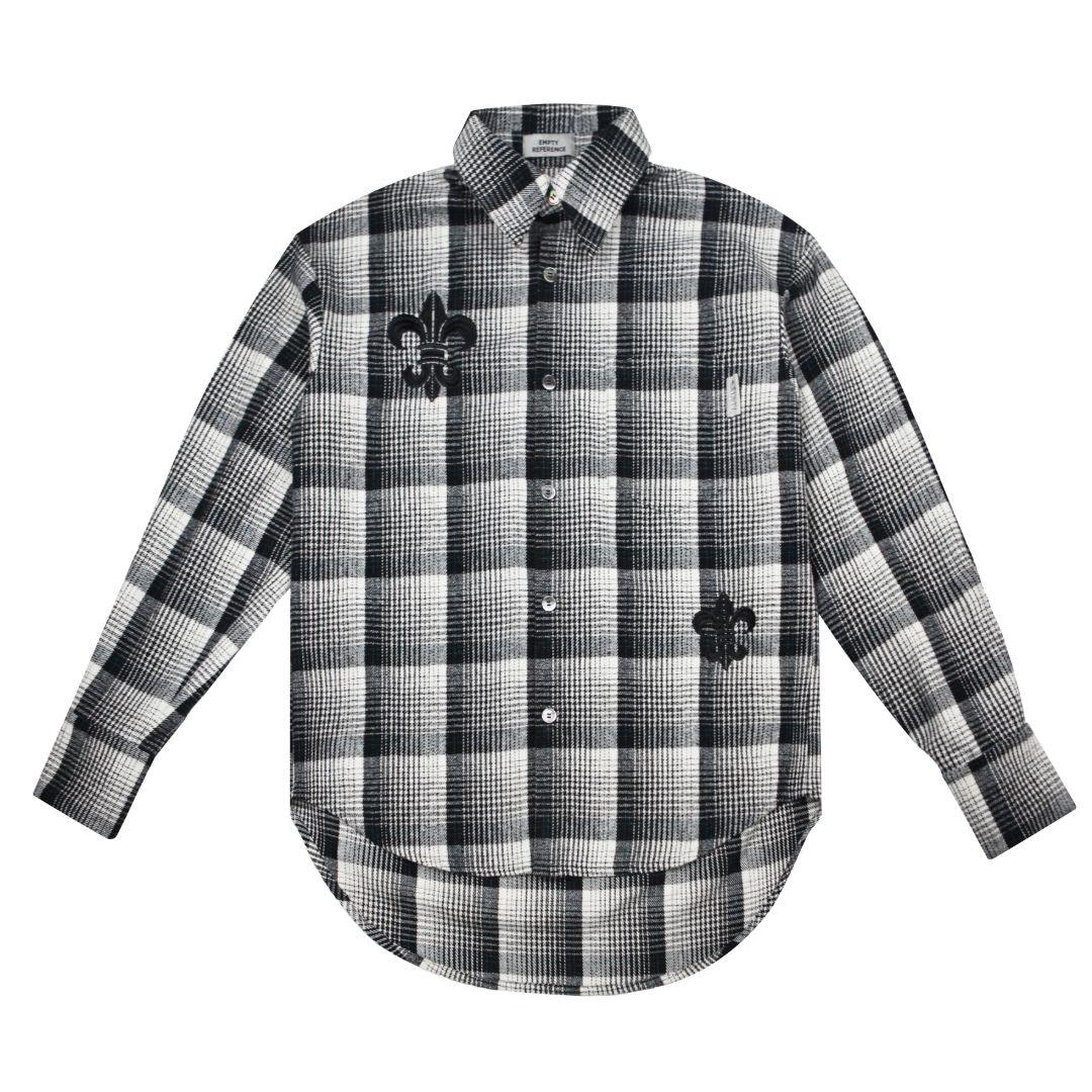 Empty Reference Plaid Woolen L/S Shirt