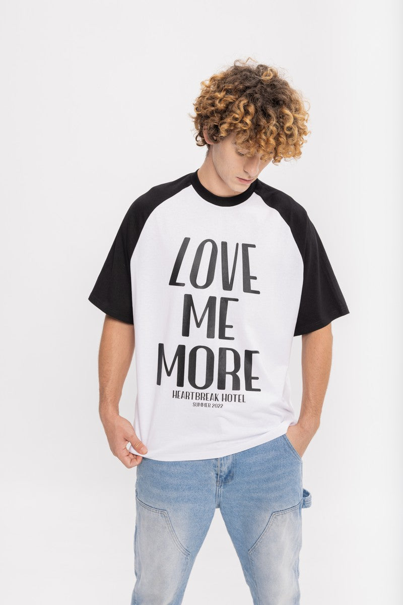 Love Me More Print Tee