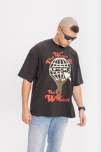 Weight Of The WWWorld Puff Print Tee