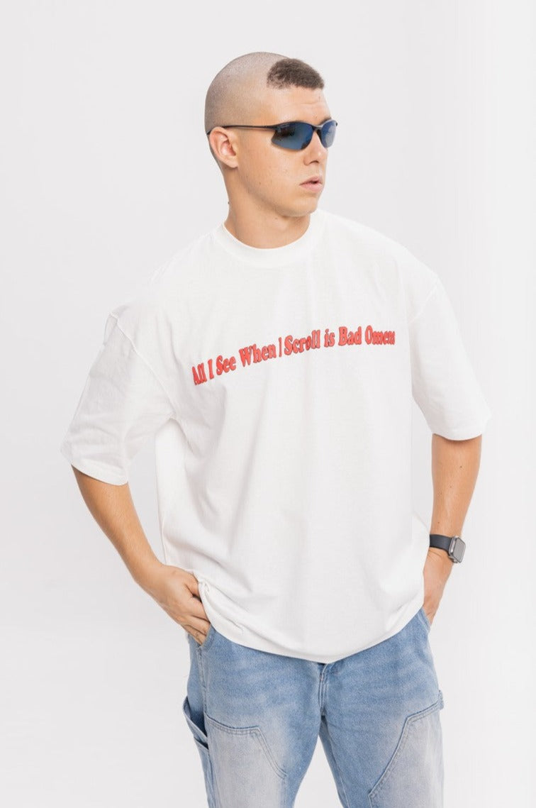 Bad Omens Skeleton Puff Print Tee