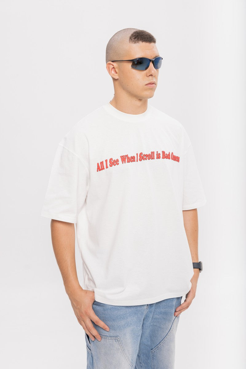 Bad Omens Skeleton Puff Print Tee