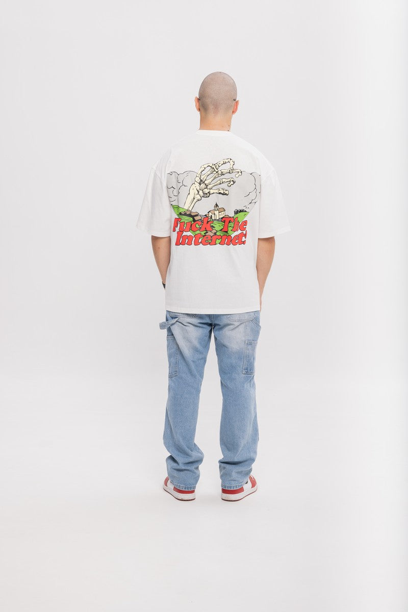 Bad Omens Skeleton Puff Print Tee