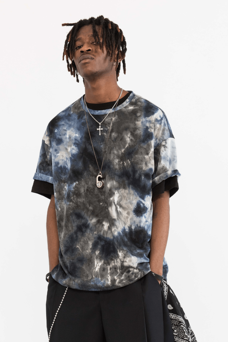 CZ Lapis Bleached Tee