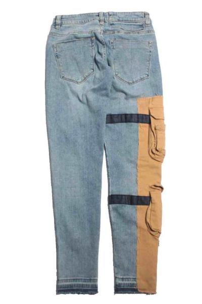 Straps Cargo Jeans