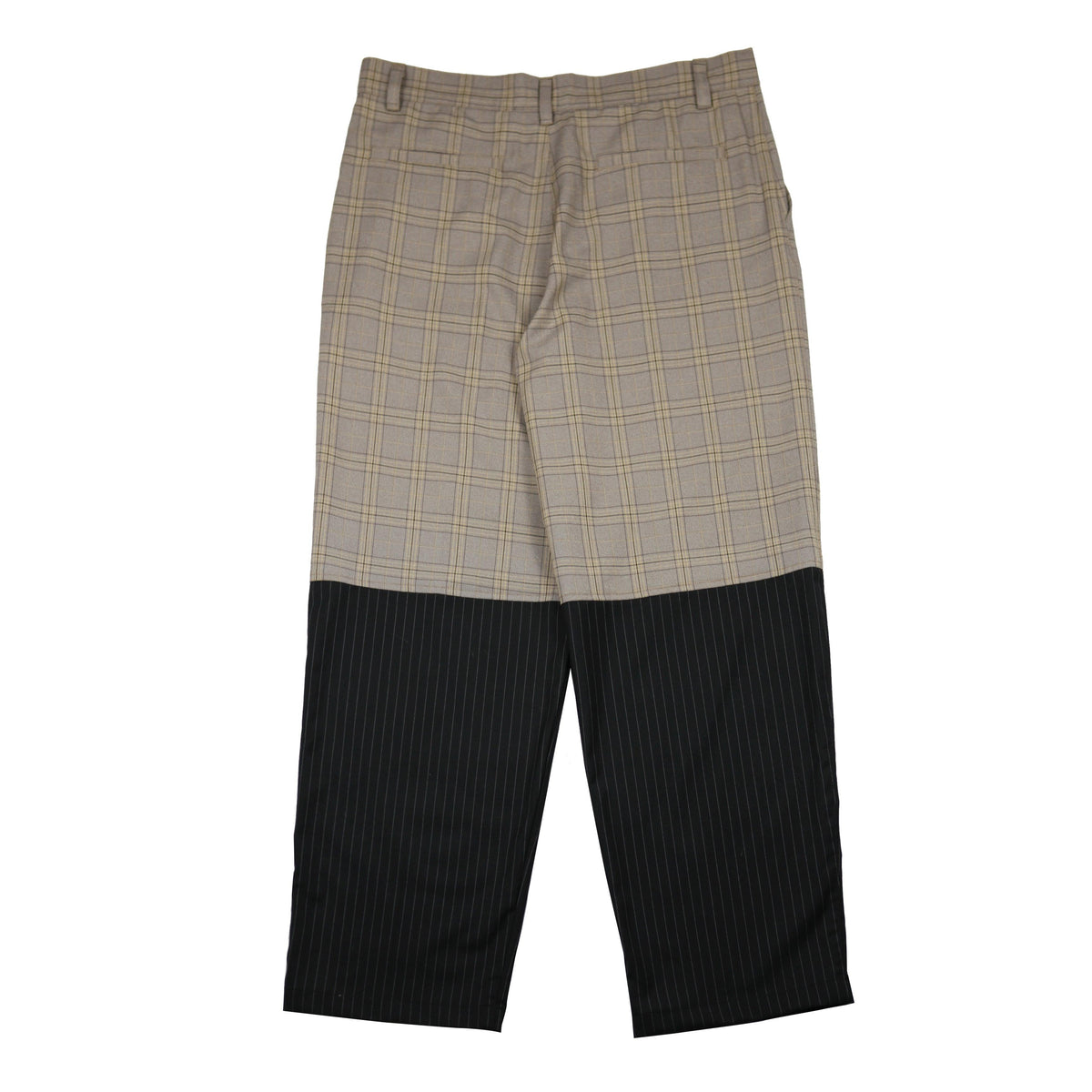 Empty Reference Plaid Trousers