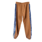 Empty Reference Brown Velvet Track Pants