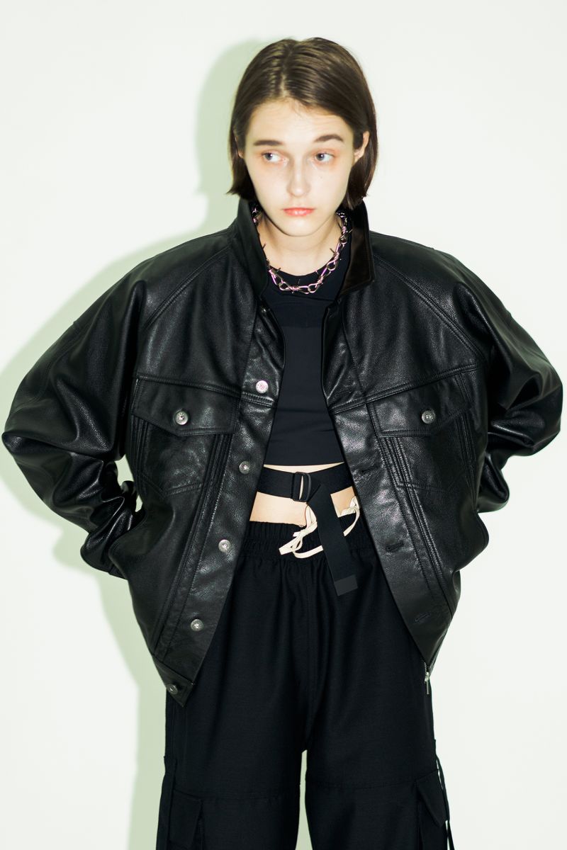 Unknown World FW18 Leather Jacket