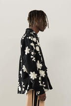 Empty Reference Embroidered Flowers Jacket