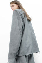 Unknown World Old Raw Blazer
