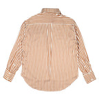 Empty Reference Brown Striped L/S Shirt