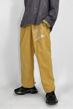 CZ ED Embroidered Spider Web Trousers