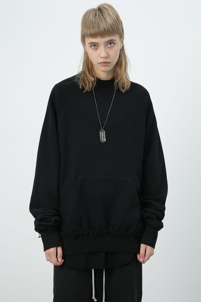 Unknown World Oversized Zipper Sweater