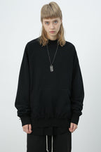 Unknown World Oversized Zipper Sweater