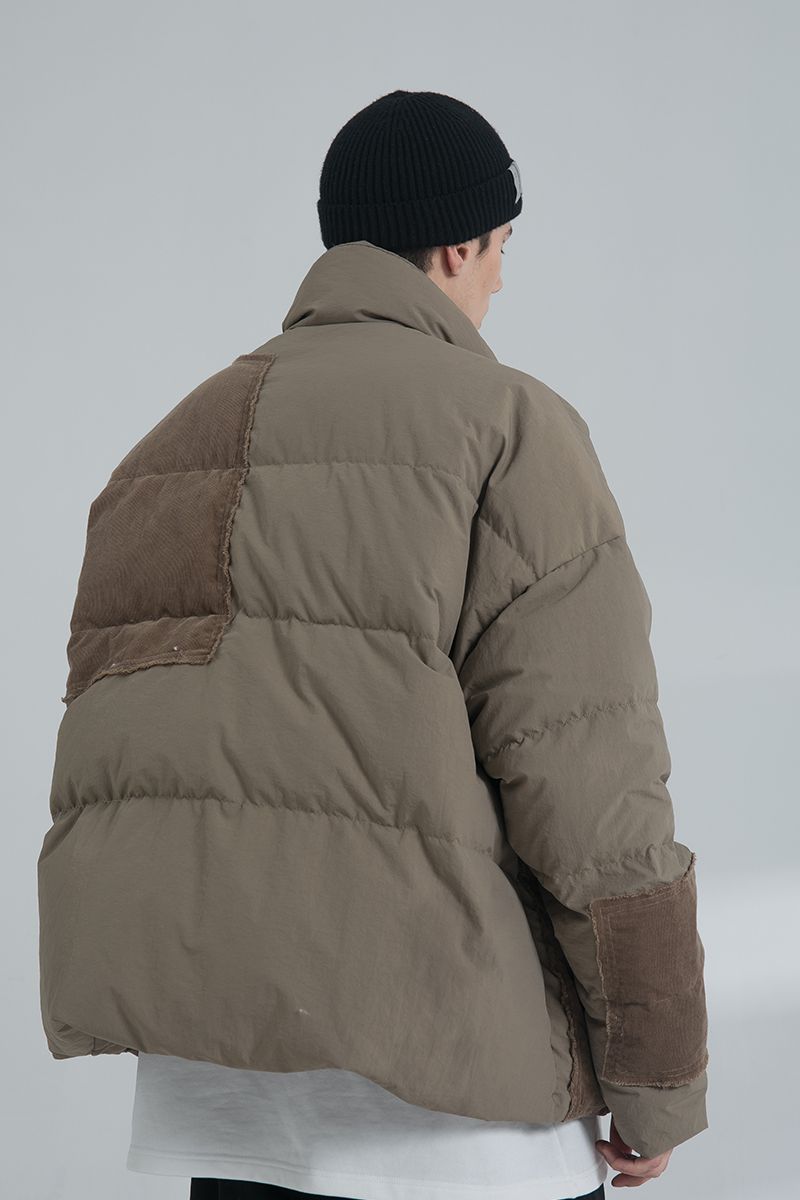 THINGY Corduroy Patch Down Jacket