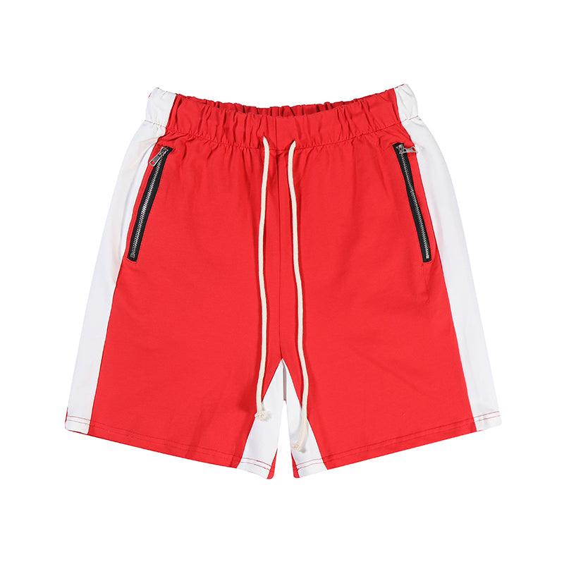CZ Red & White Track Shorts