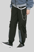 Observer Lab Straps Zipper Nylon Pants