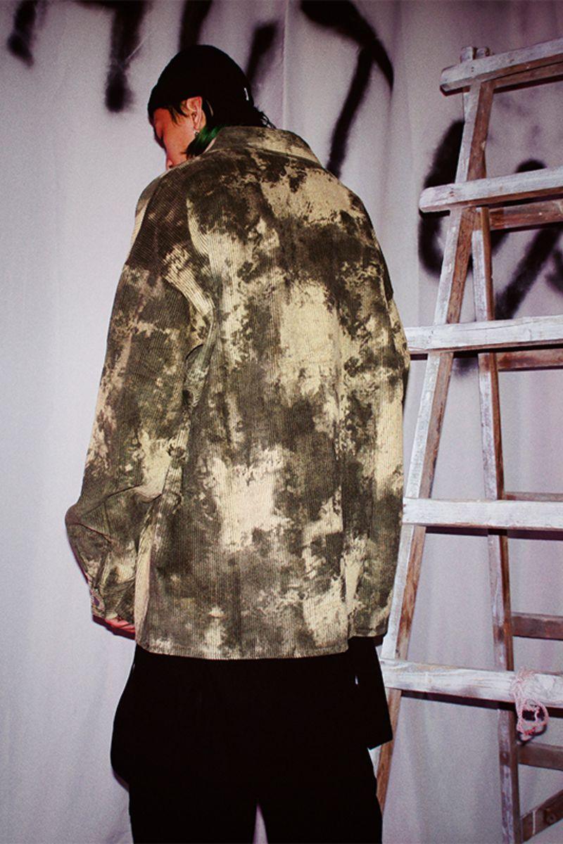 CZ Corduroy Tie Dyed LS Shirt