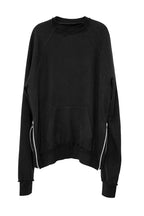 Unknown World Oversized Zipper Sweater