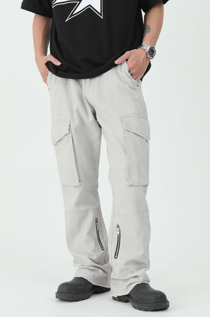 CZ Multi Pocket Zipper Cargos
