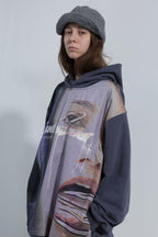 BNP Twisted Print Logo Hoodie