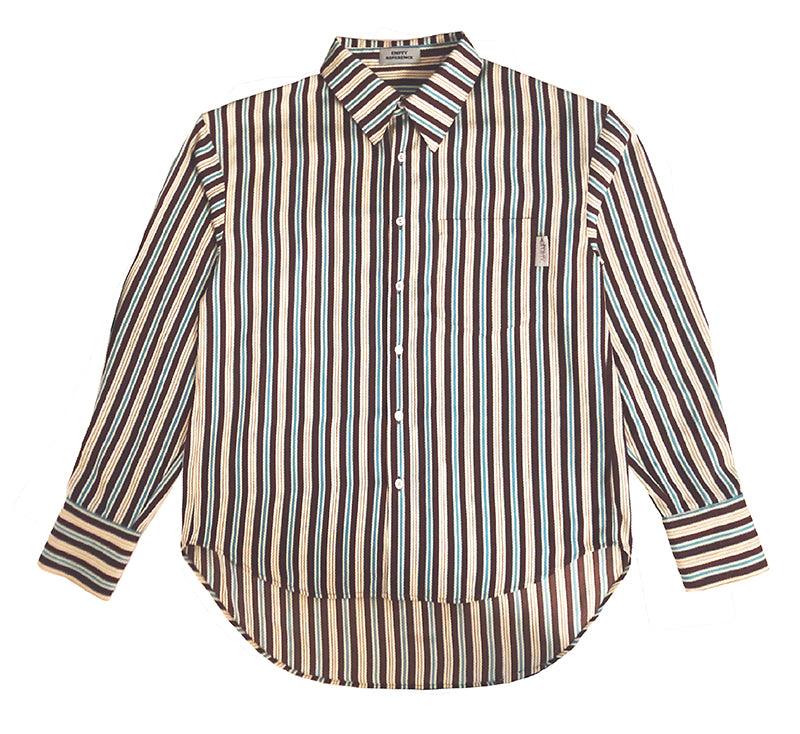 Empty Reference Striped Retro L/S Shirt