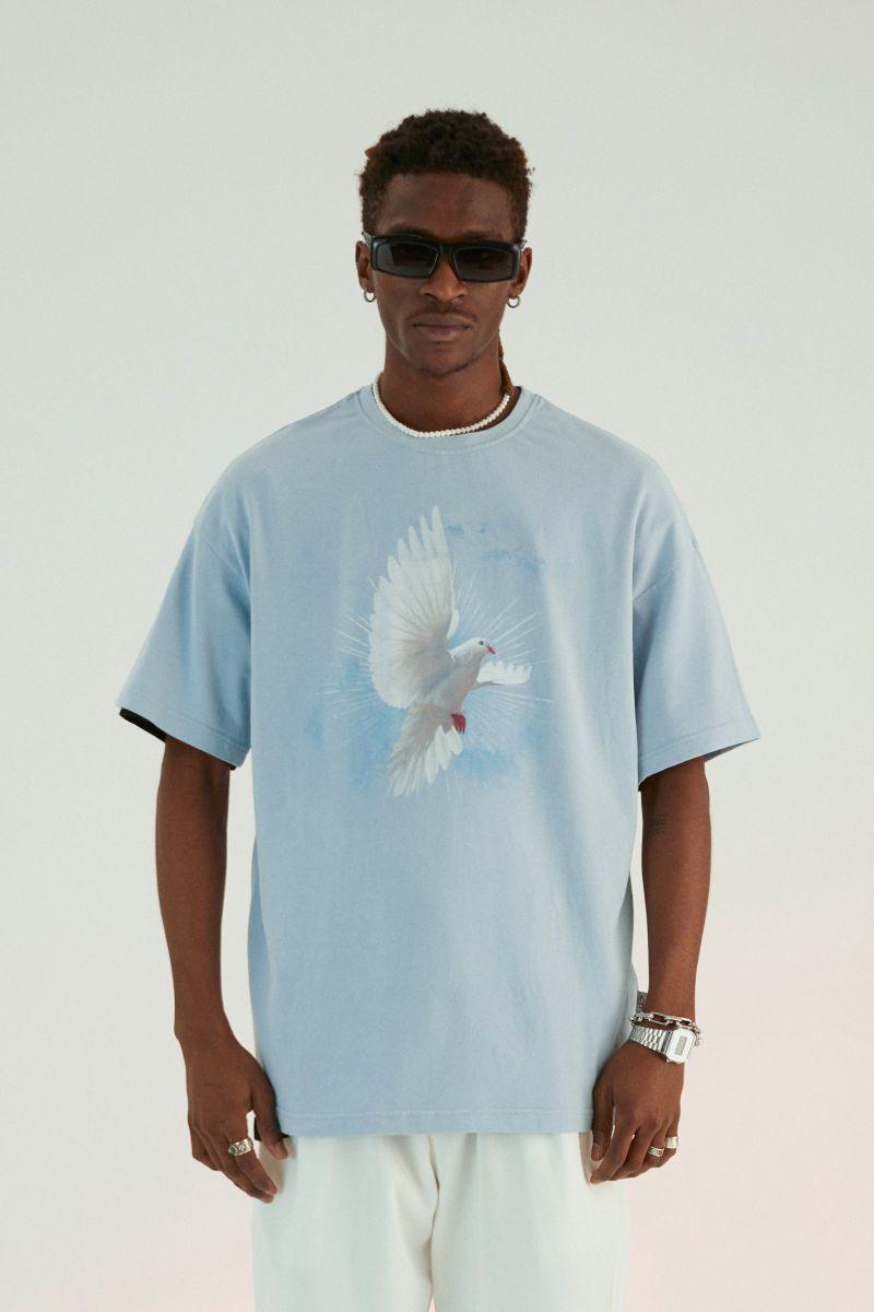 Empty Reference Radiate Pigeon Print Tee