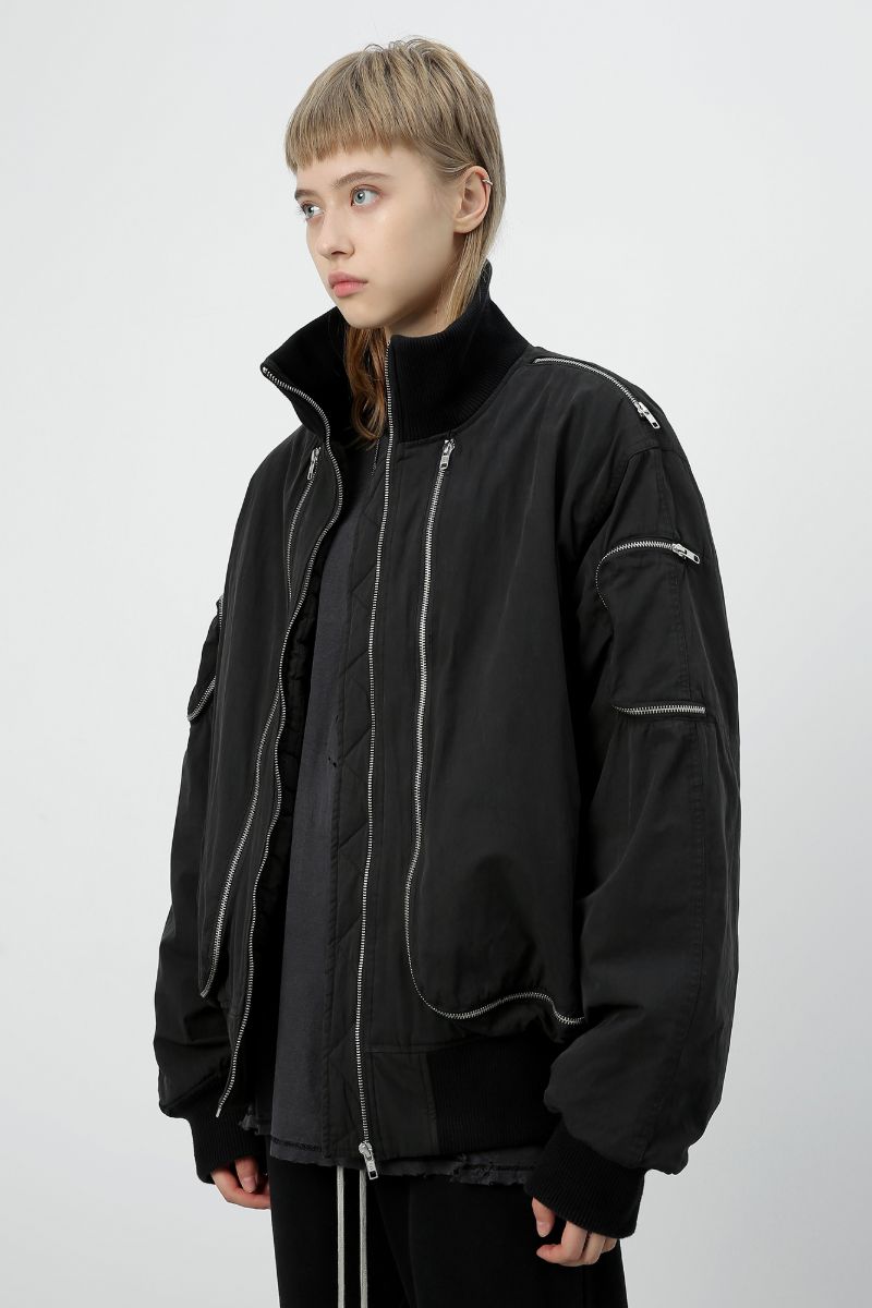 Unknown World Structure Zipper Jacket