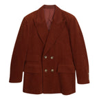 Mix7 Retro Wine Corduroy Blazer