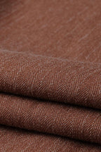 Mix7 Brick Red Straight Trousers