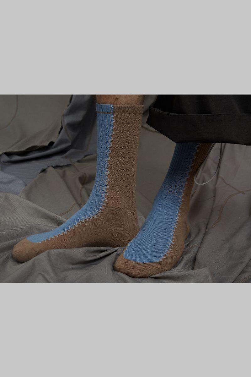Retro Stitching Socks