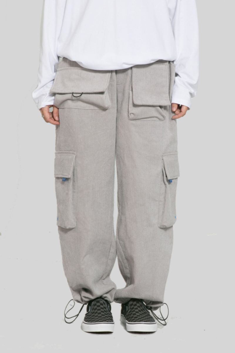 Observer Lab Corduroy Loose Cargo Pants