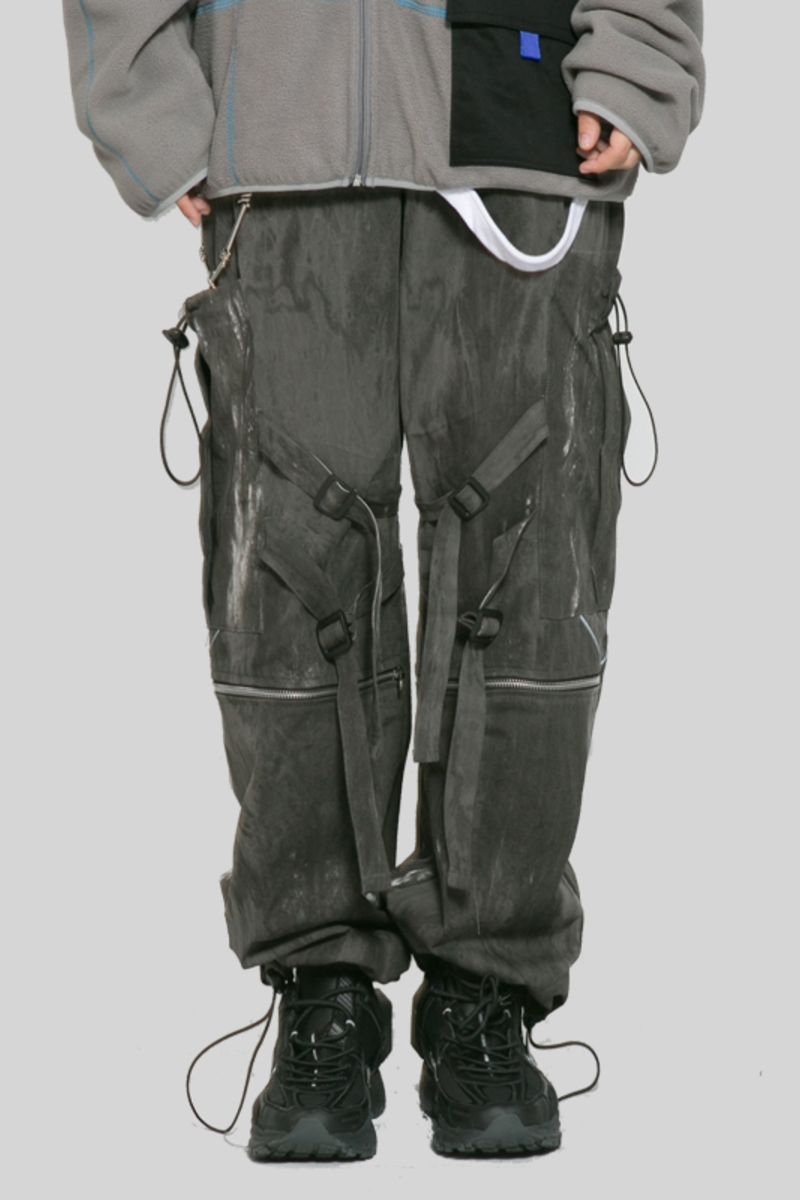 Observer Lab Washed Straps Cargo Pants