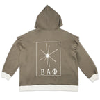 Empty Reference Deconstruction Logo Hoodie