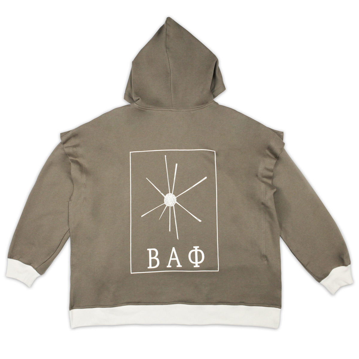Empty Reference Deconstruction Logo Hoodie