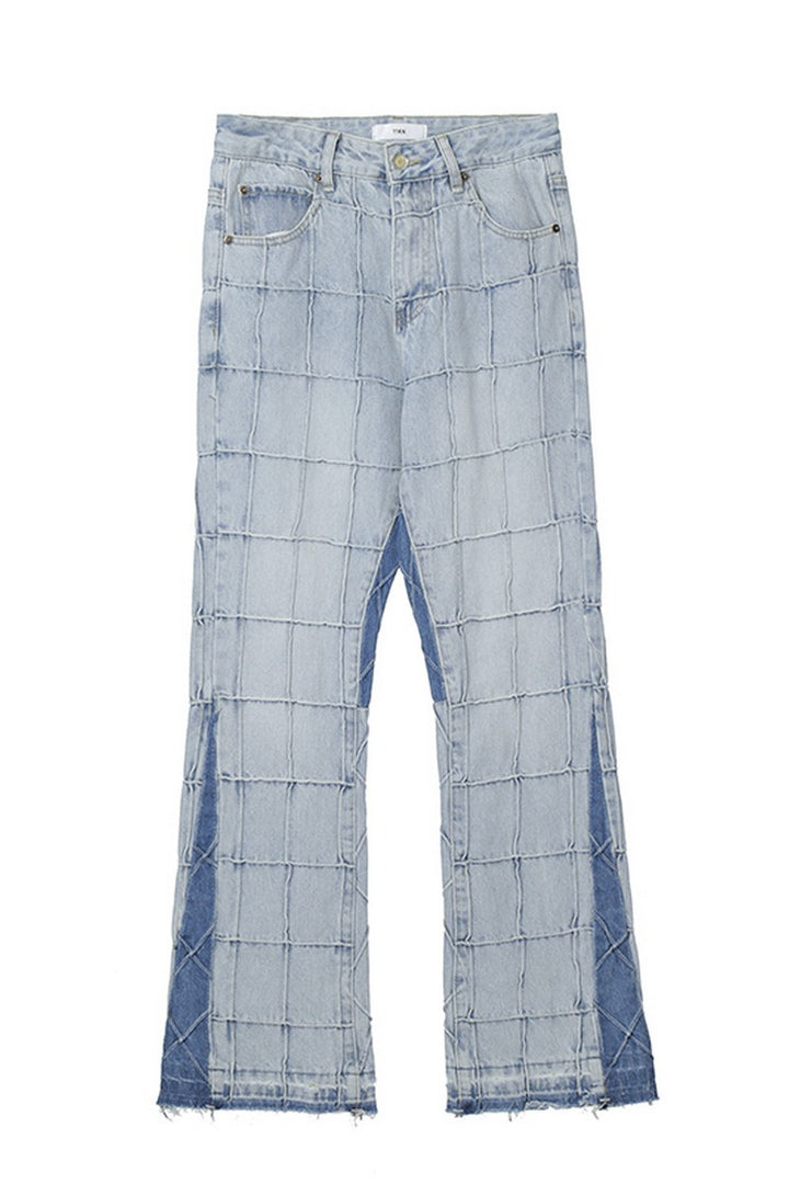 Stitched Structure Jeans