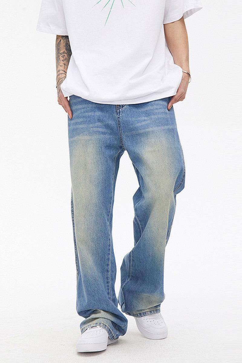 CZ Washed Baggy Jeans