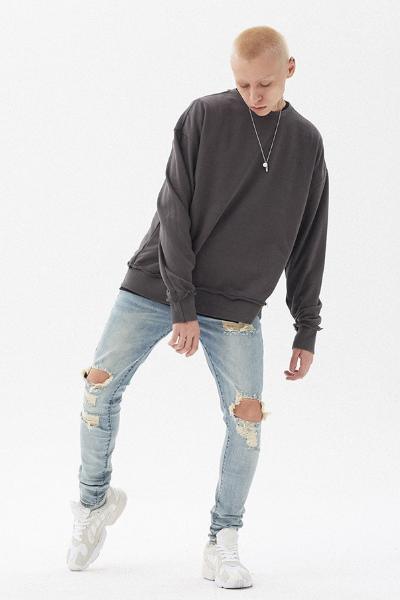 CZ Essential Gray Crewneck